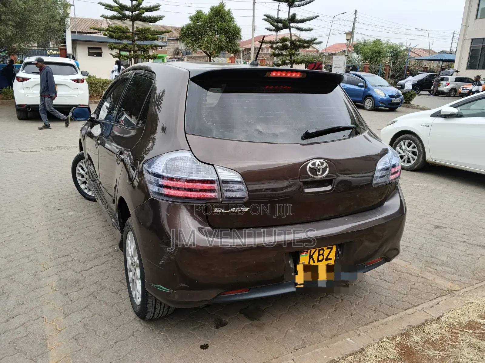 Toyota Blade 2007 Burgundy