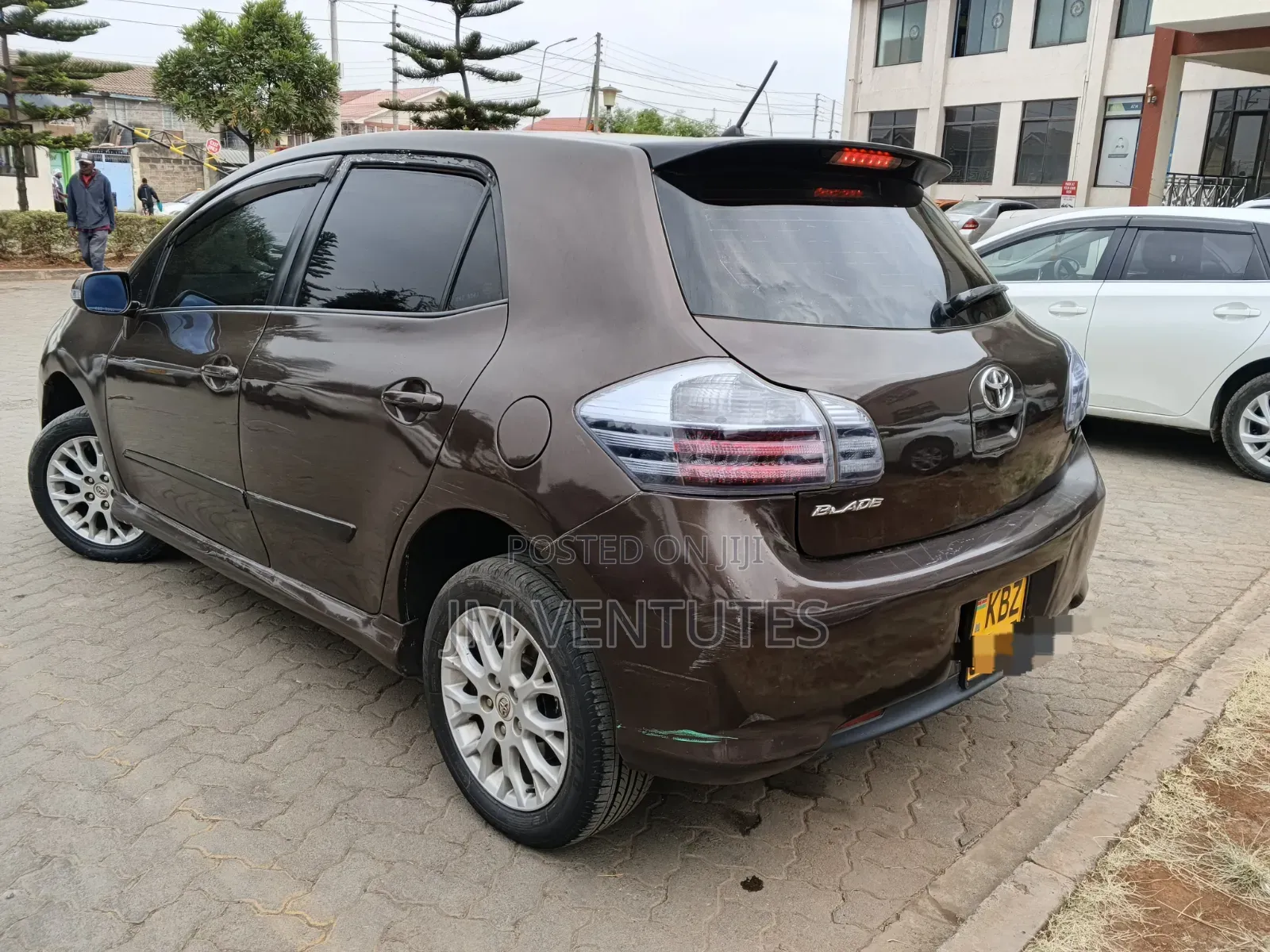 Toyota Blade 2007 Burgundy