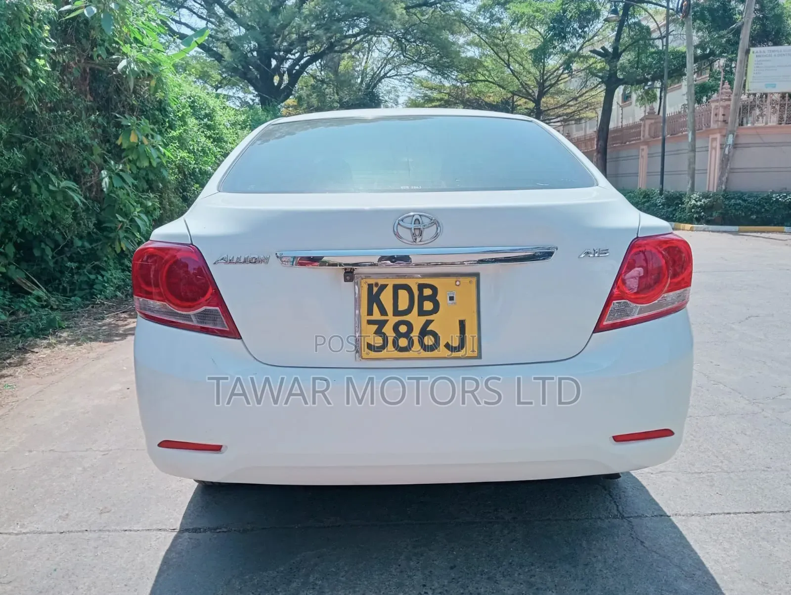 Toyota Allion 2014 White