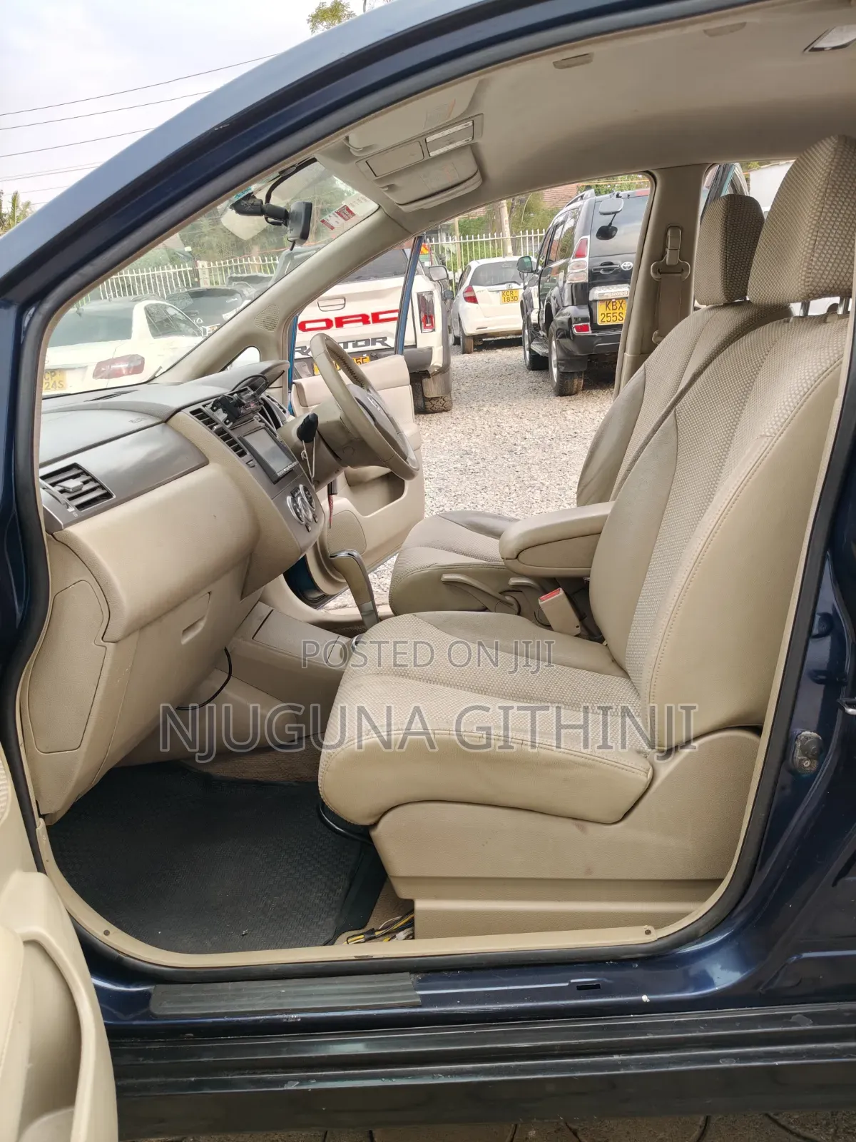 Nissan Tiida 2006 Beige
