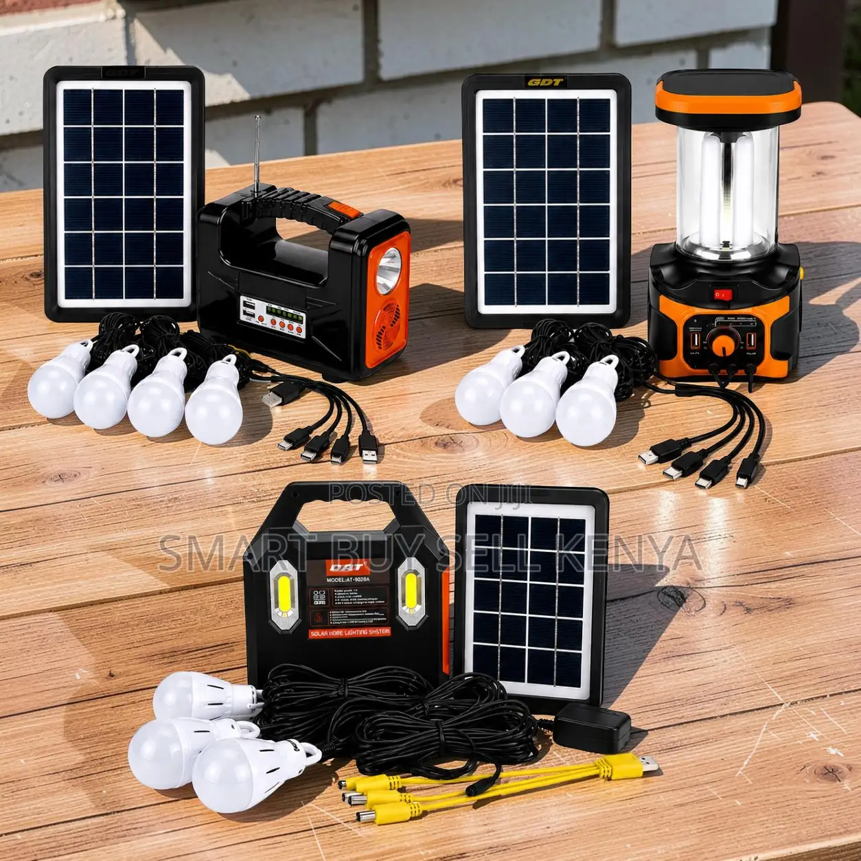 Emergency Lighting DAT Solar Lighting System Kits