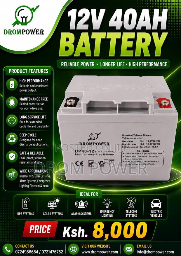12v 40ah Battery