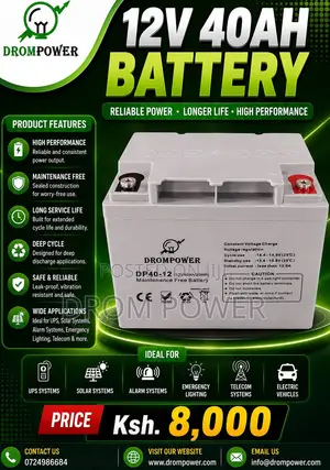 12v 40ah Battery