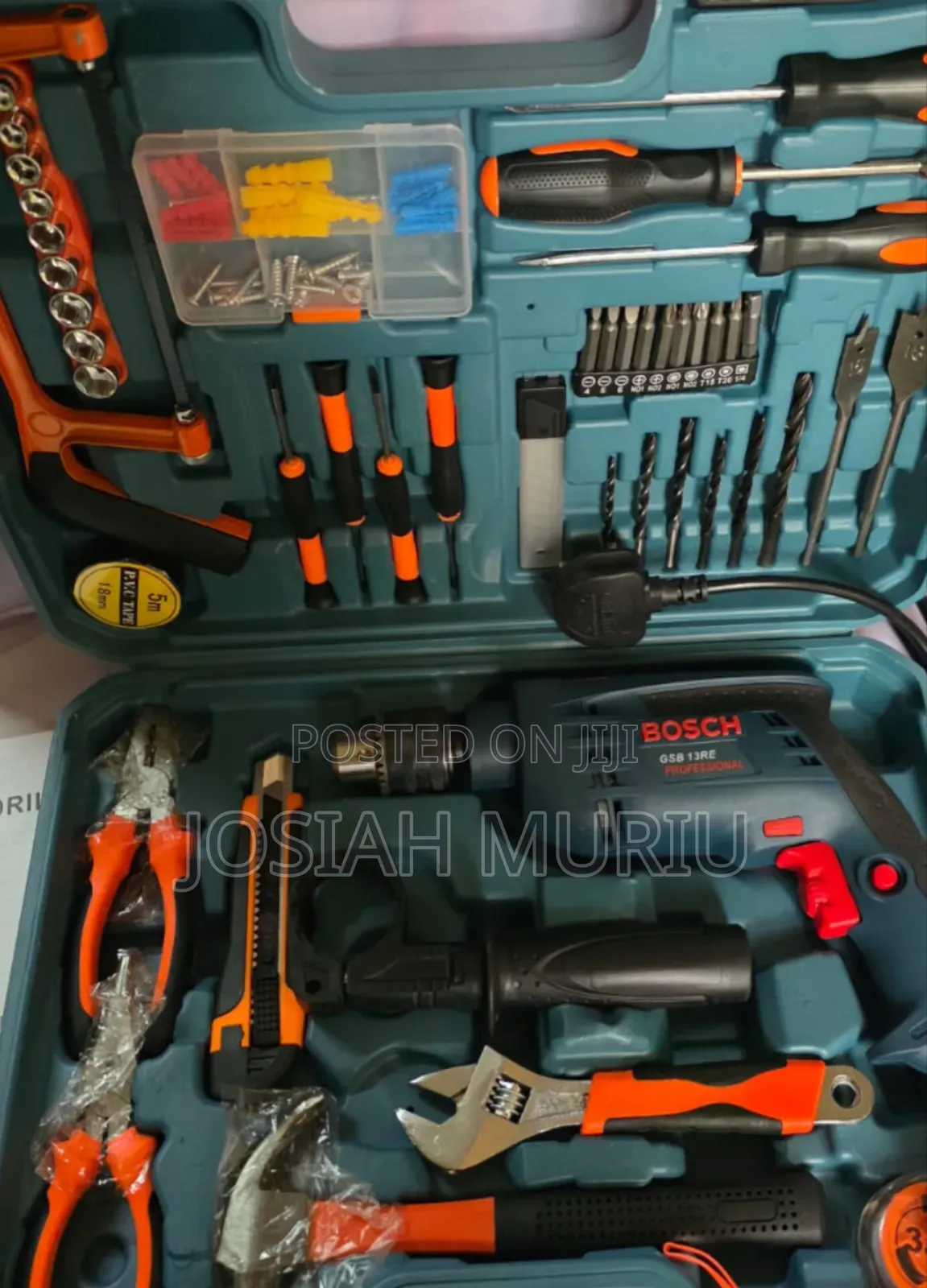 Bosch Heavy Duty Corded Drill Set