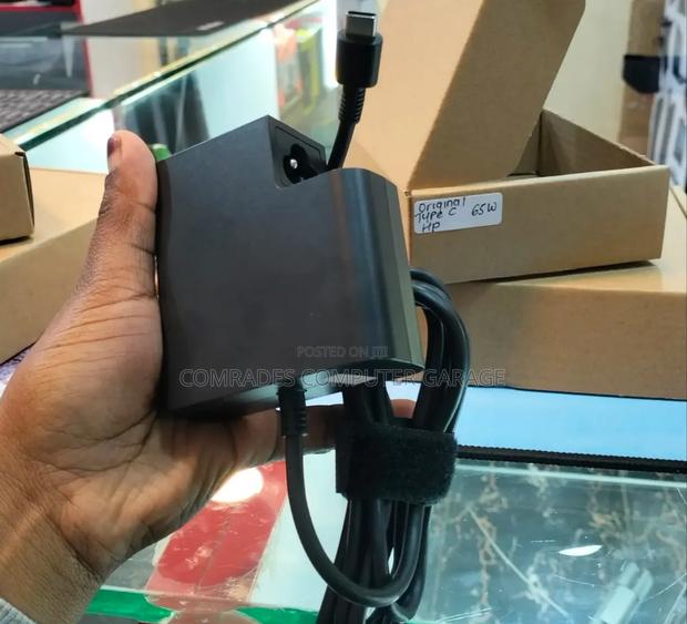 Original HP 65W USB-C Laptop Charger - main view