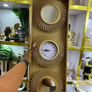 3 PCS Wall Clock Set – Modern Decorative Clock Set