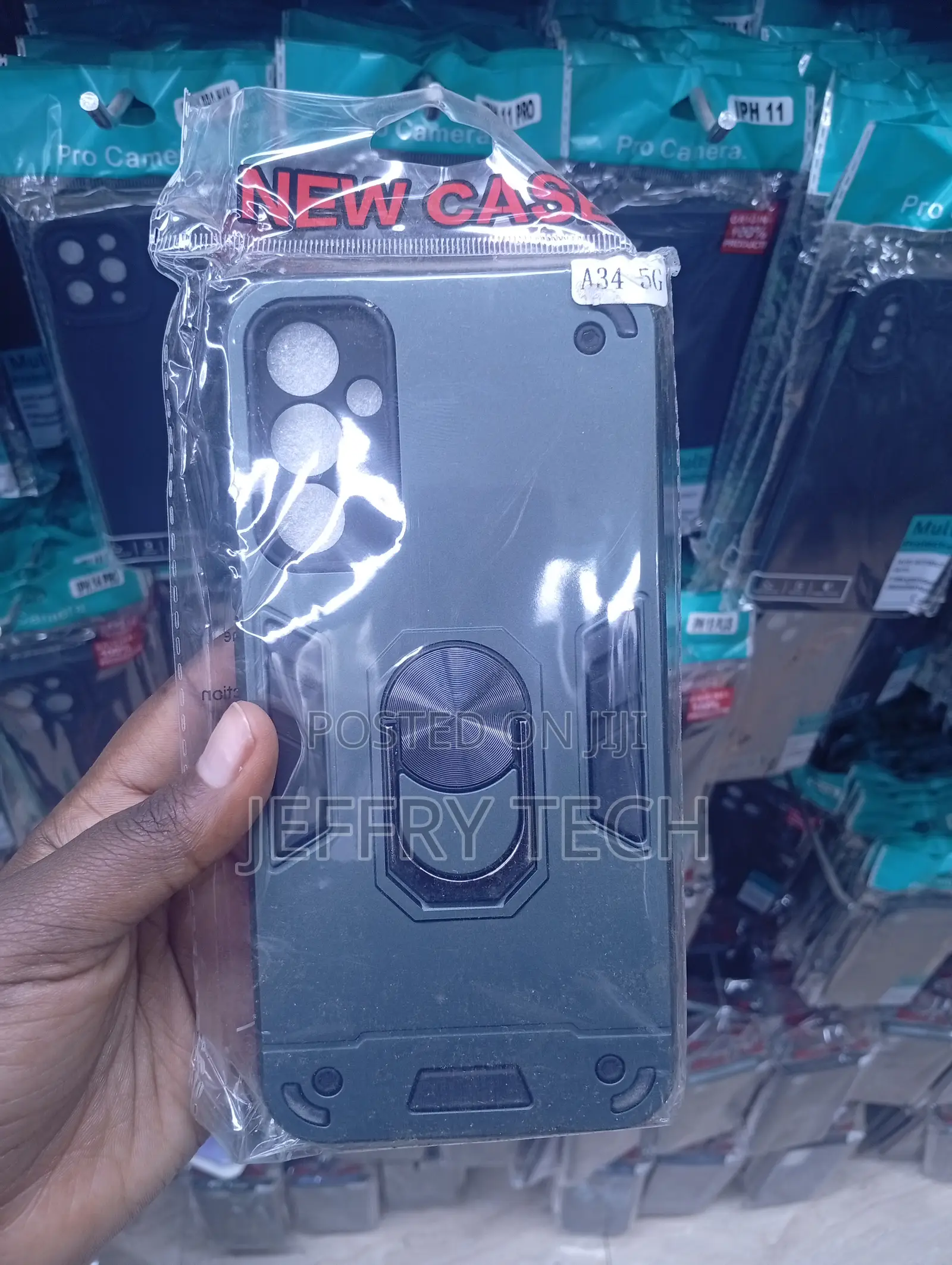 S Galaxy A34 5G Dual-Layer Combination of Shock-Absorbing TPU Case