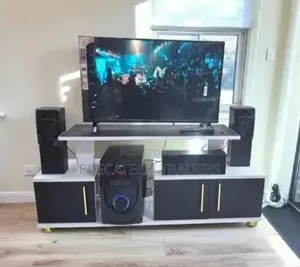 Istanbul 4ft TV Cabinet With Storage Compartments