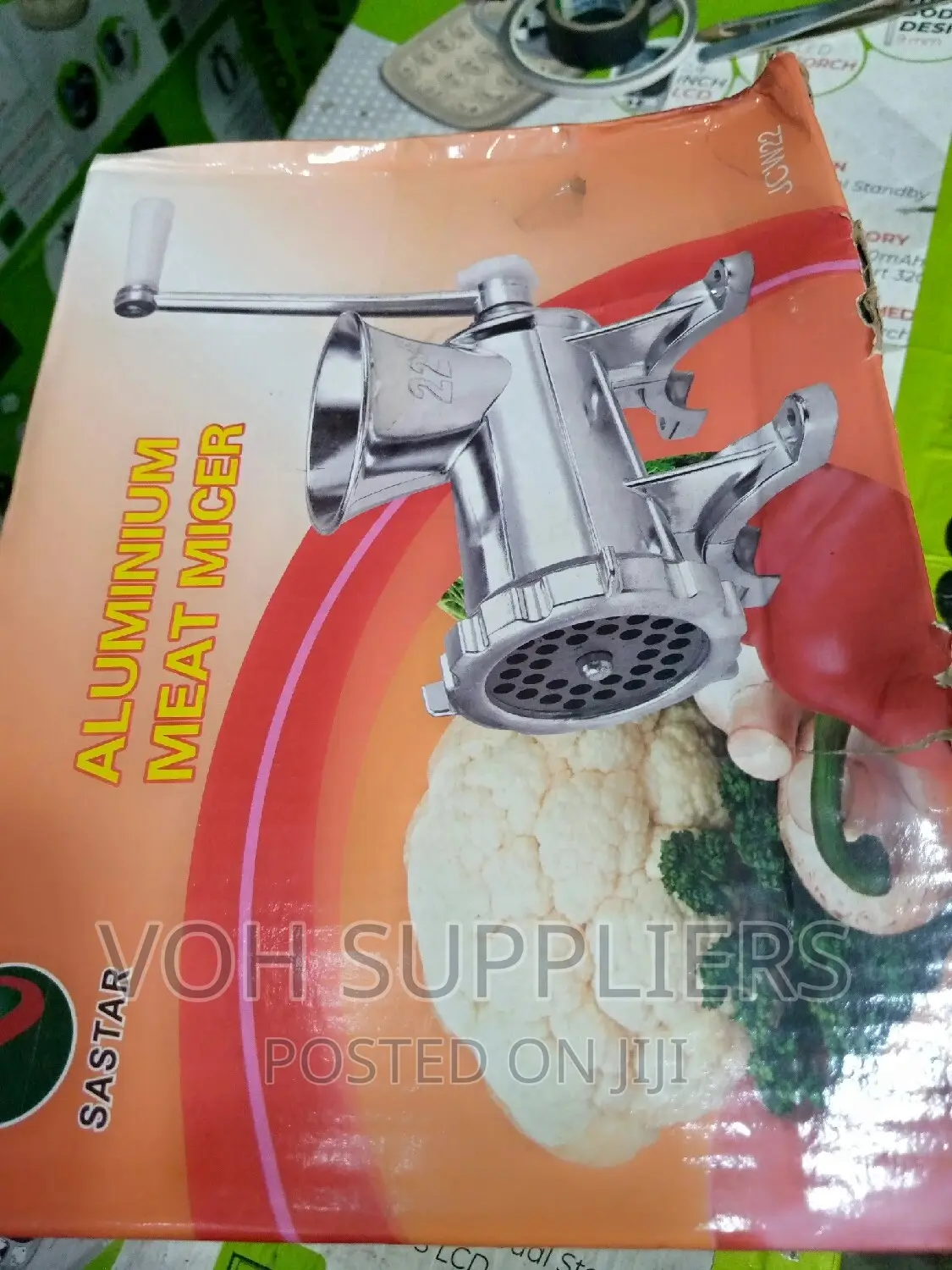 Aluminium Manual Meat Mincer