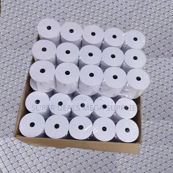 Sharp Printing Output 50 PCS 80mm by 80mm by 13mm Thermal Paper Rolls