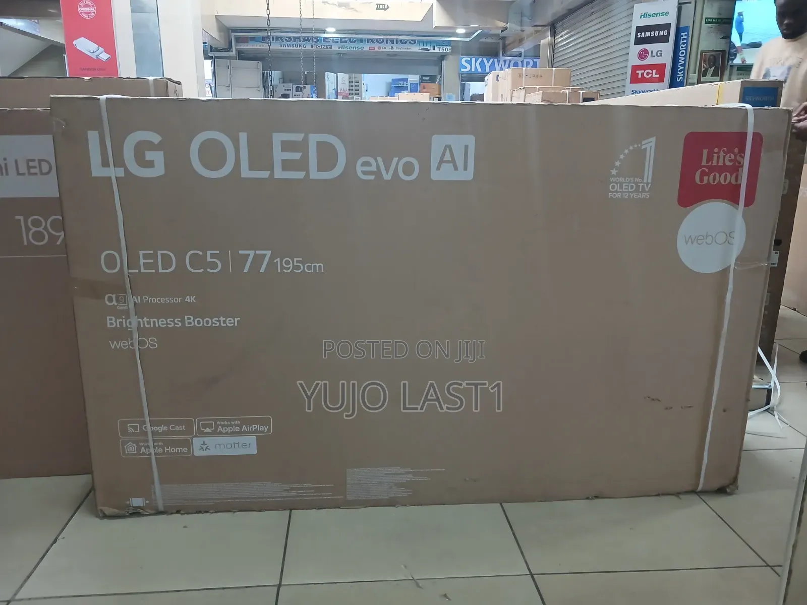 77 Inch LG Oled C56la Evo Ai C5 144hz Smart TV Ai Magic