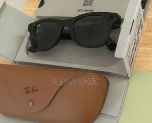 Meta RayBan Gen 1 Shiny Black Smart Glasses RW4006