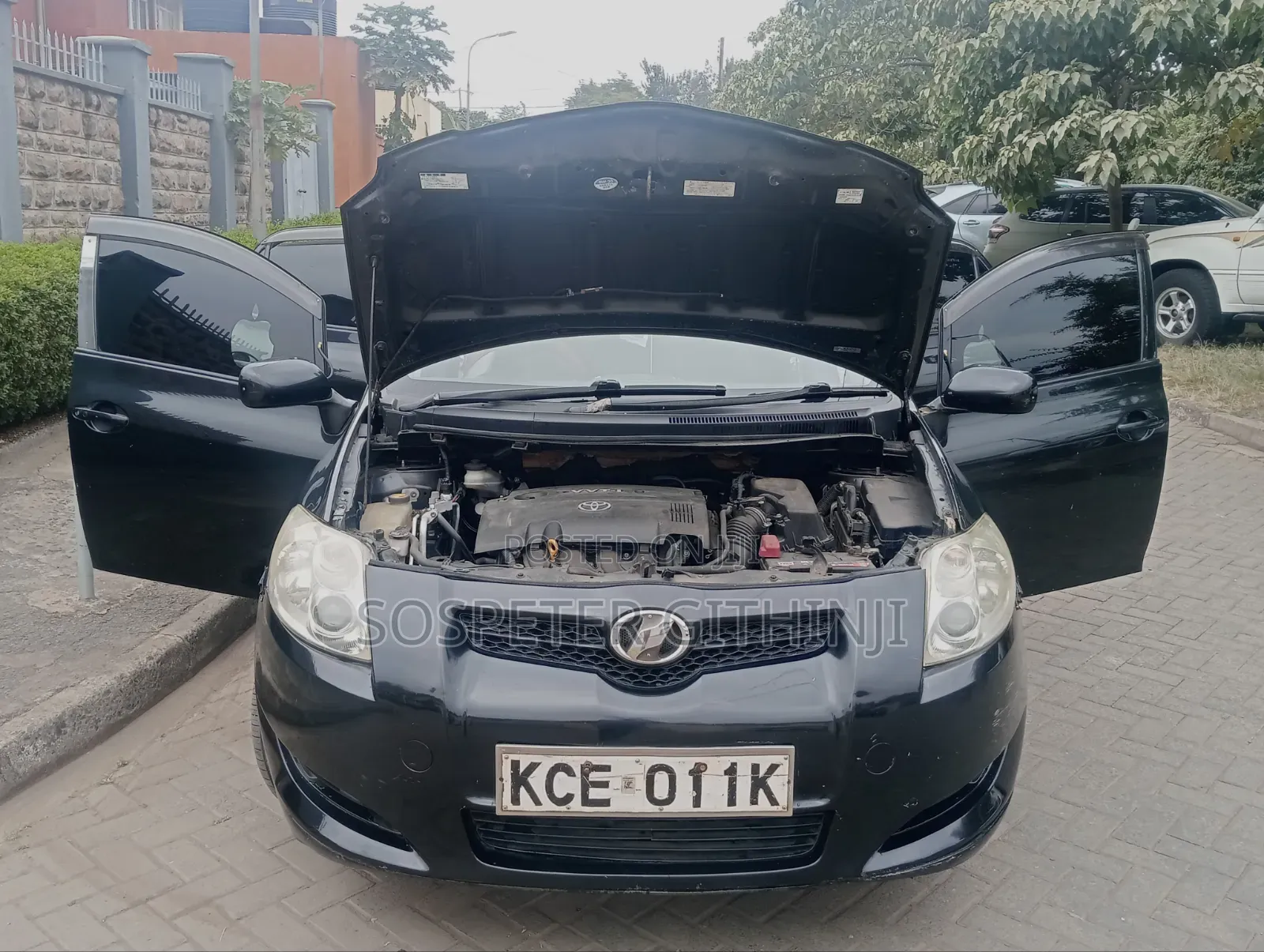 Toyota Auris 2009 Black