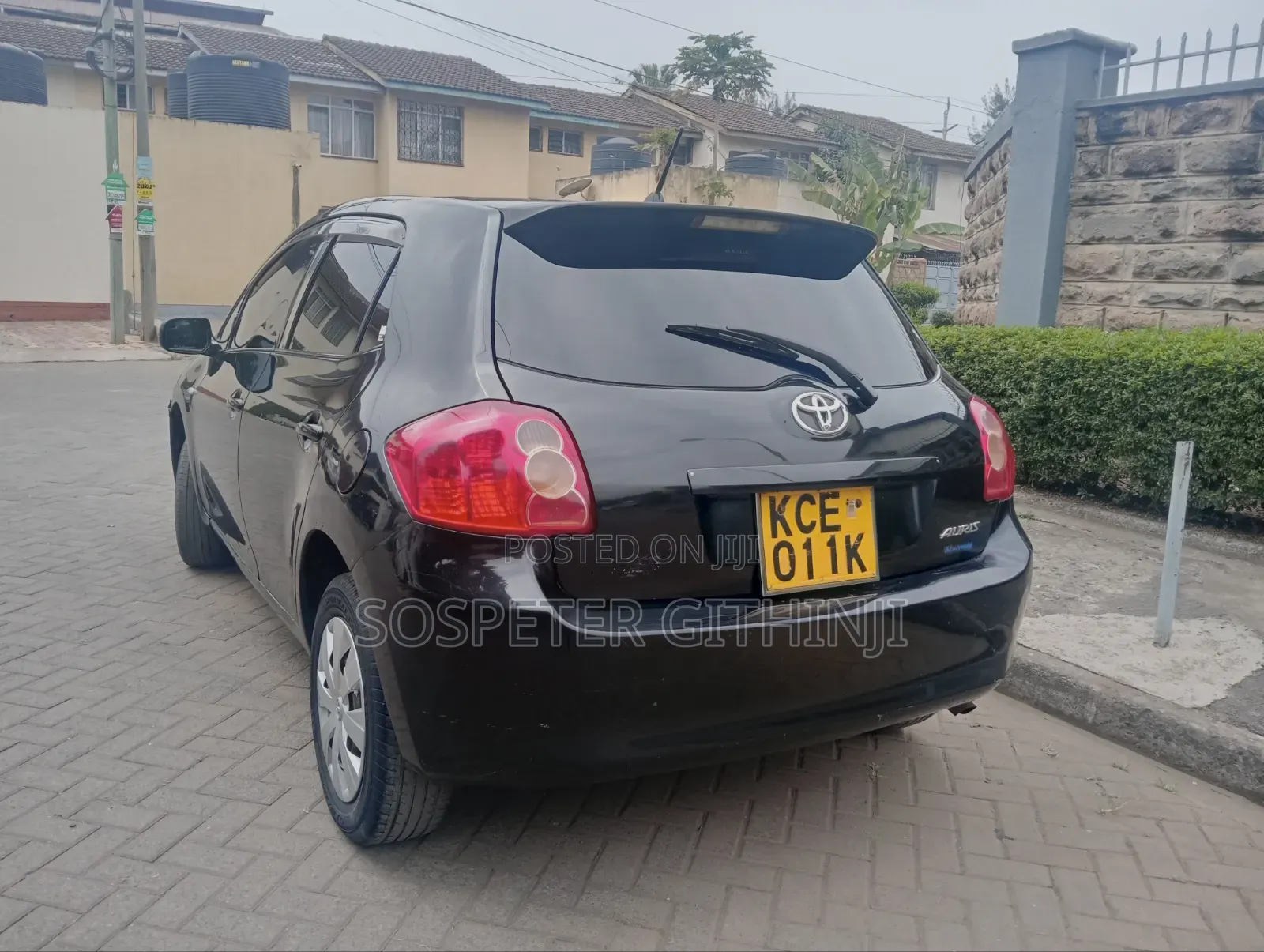 Toyota Auris 2009 Black