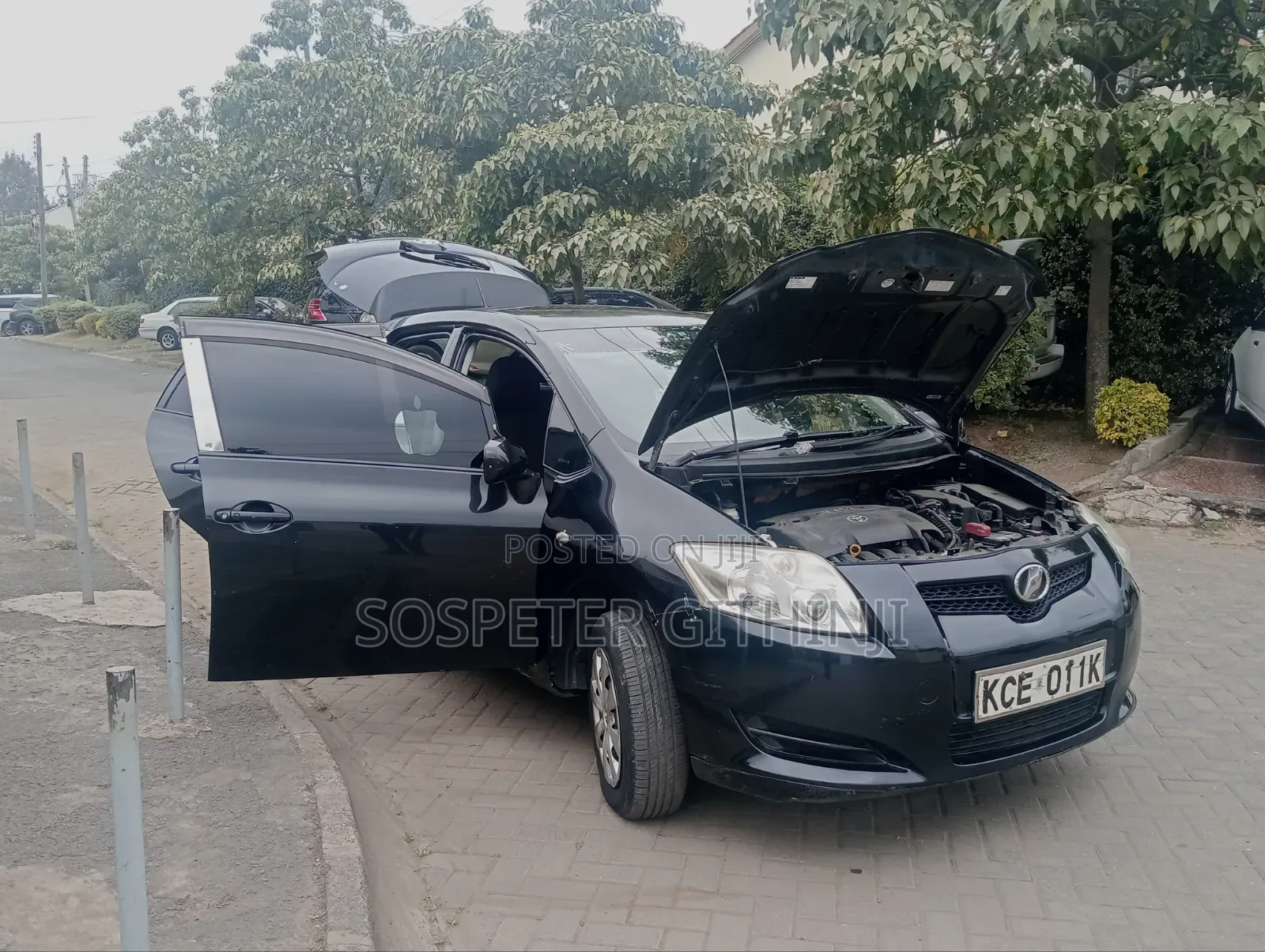 Toyota Auris 2009 Black