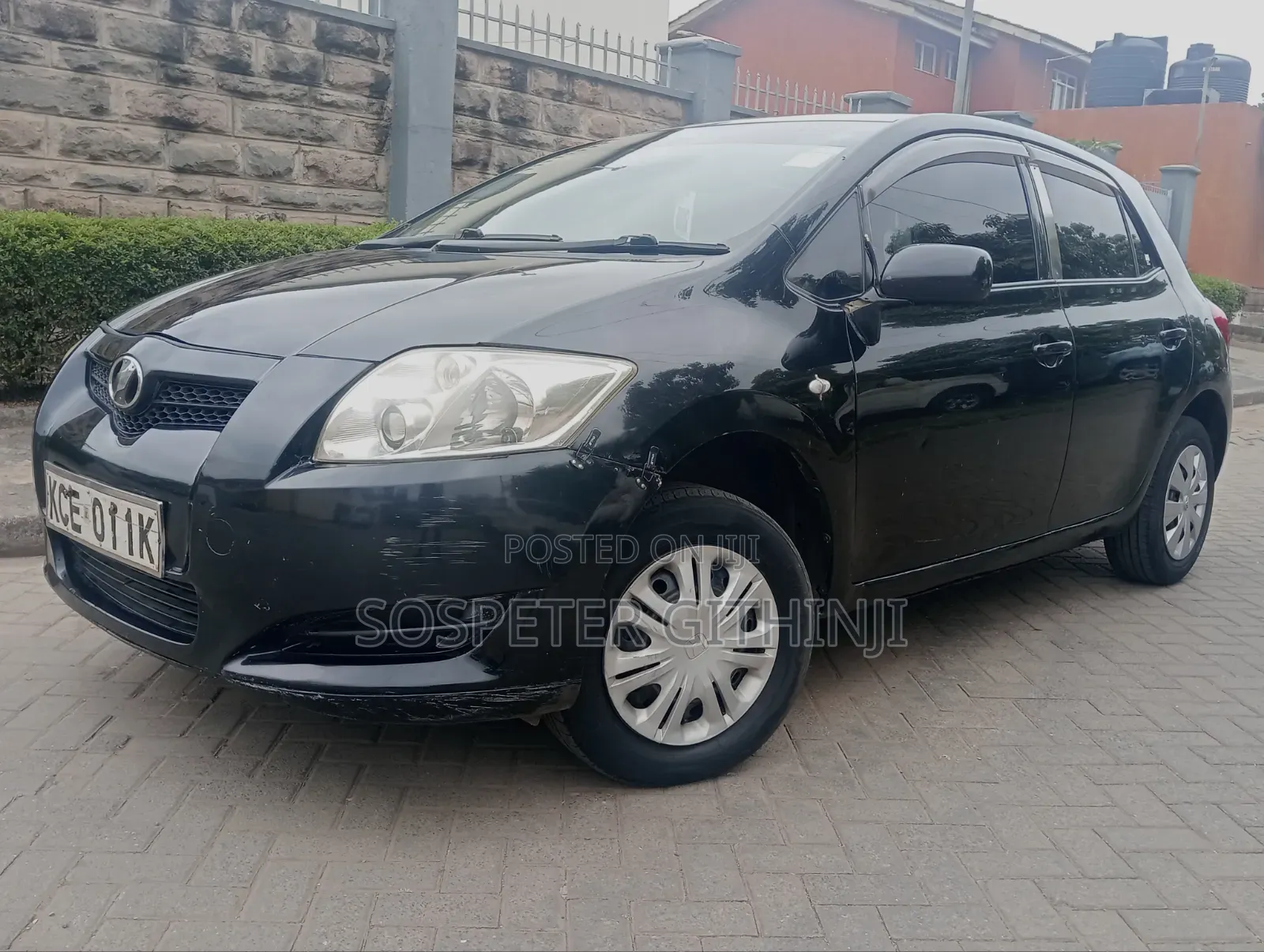 Toyota Auris 2009 Black