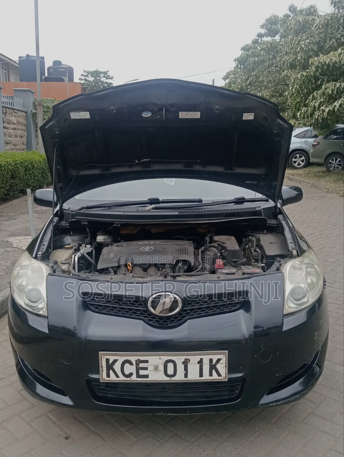 Toyota Auris 2009 Black