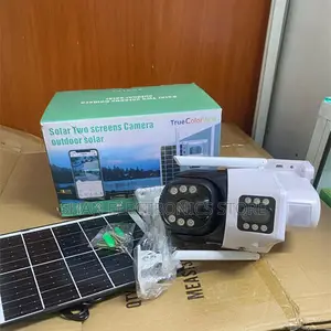 360° Dual HD Lenses 4G Solar Weatherproof Security Cam PTZ
