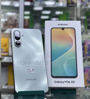New Samsung Galaxy M36 5G 128 GB Blue