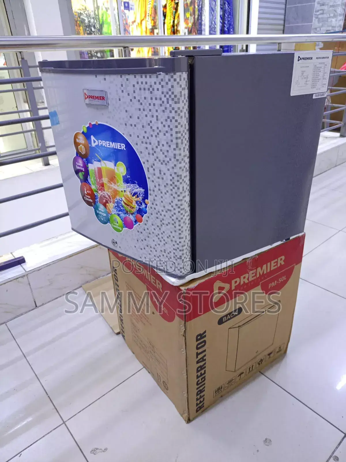 Premier PM-50L Compact Refrigerator 50 Litres – Low Power Mini Fridge