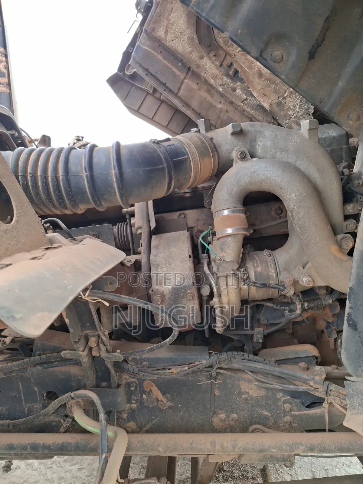Hino Double Steering Dump Truck