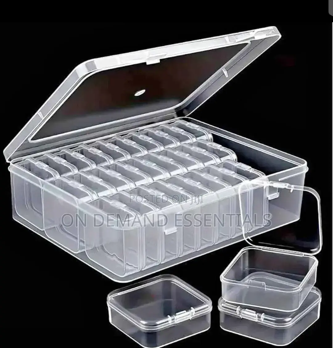30+1Grid Piece Transparent Plastic Storage Set