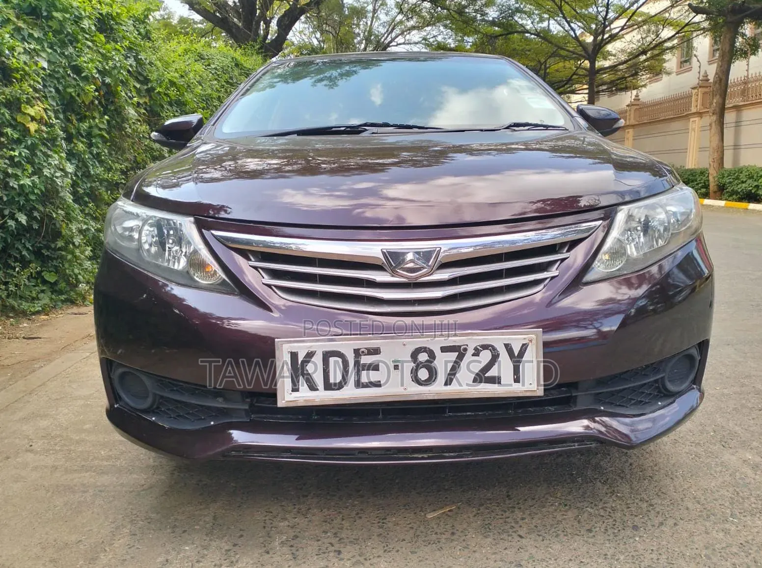 Toyota Allion 2015 Maroon