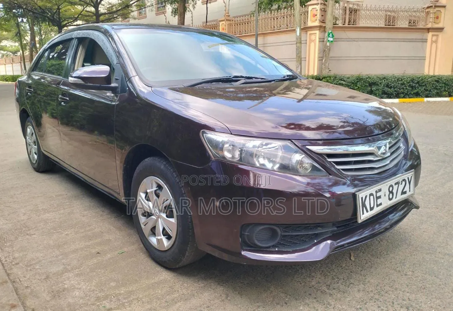 Toyota Allion 2015 Maroon