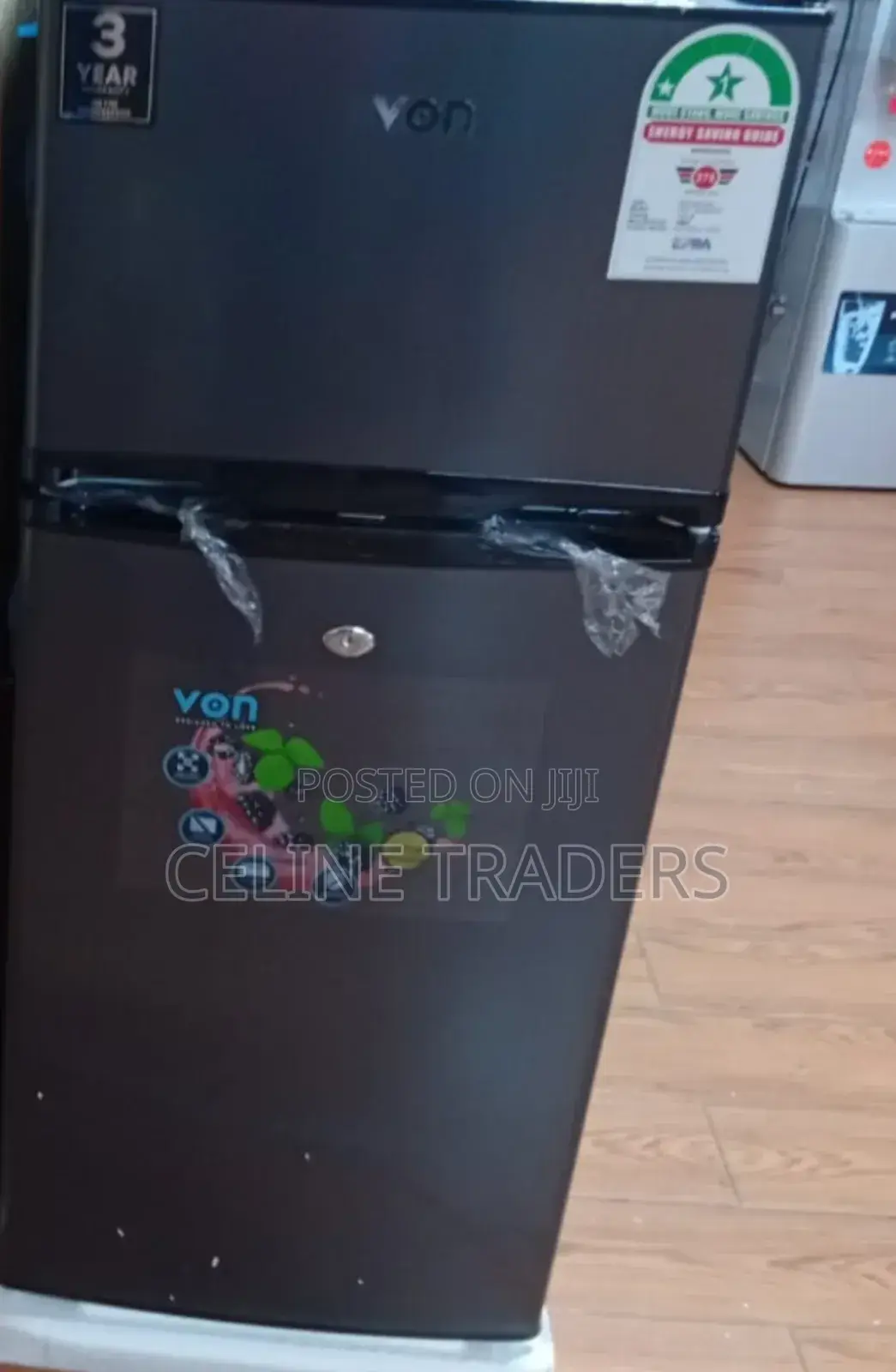 Von 125l Double Door Refrigerator