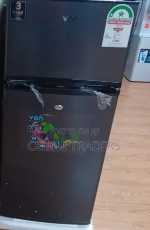Von 125l Double Door Refrigerator