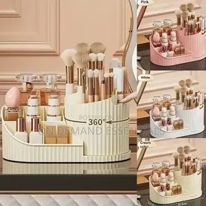 360° Rotatable Cosmetics Storage Organizer