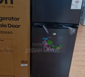 Von 125l Double Door Refrigerator for Home and Office
