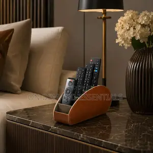 Pu Leather Remote Control Holder Storage