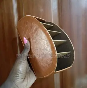 Pu Leather Remote Control Holder Storage