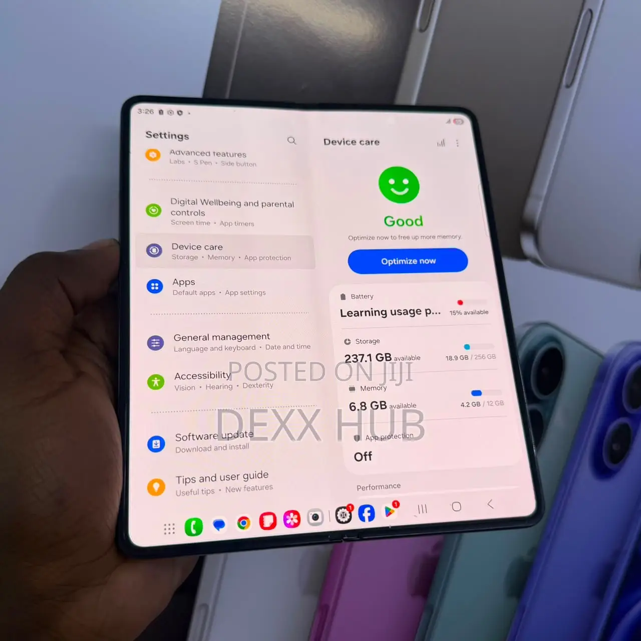 Samsung Galaxy Z Fold4 256 GB Black