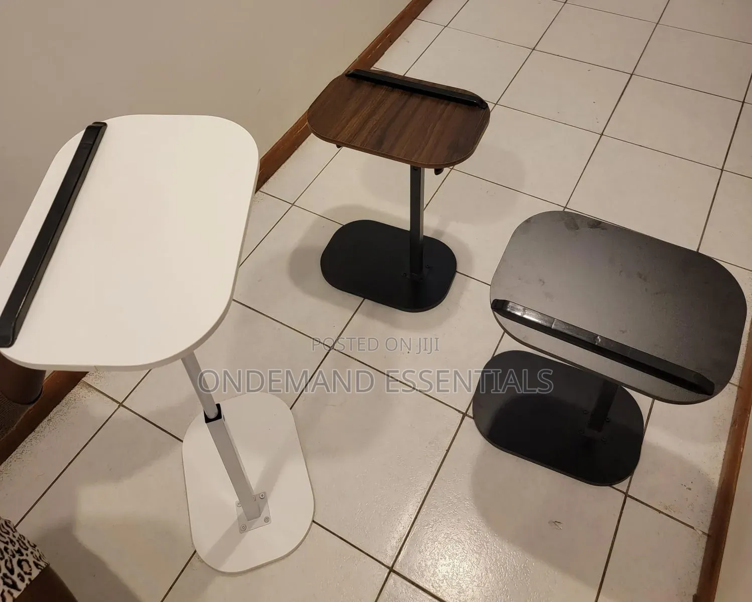 Adjustable C - Shaped Side Stool/Table