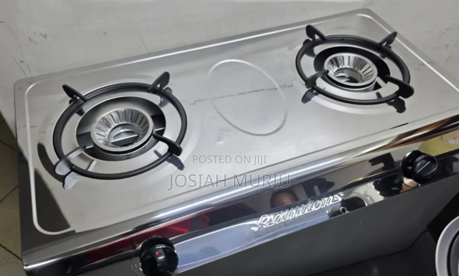 Ramtons 2 Burner Gas Cooker With Auto Ignation