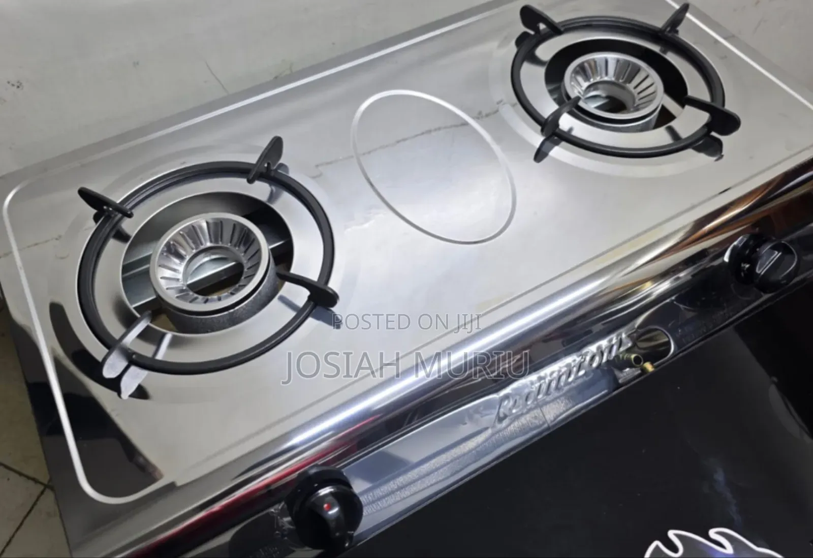 Ramtons 2 Burner Gas Cooker With Auto Ignation