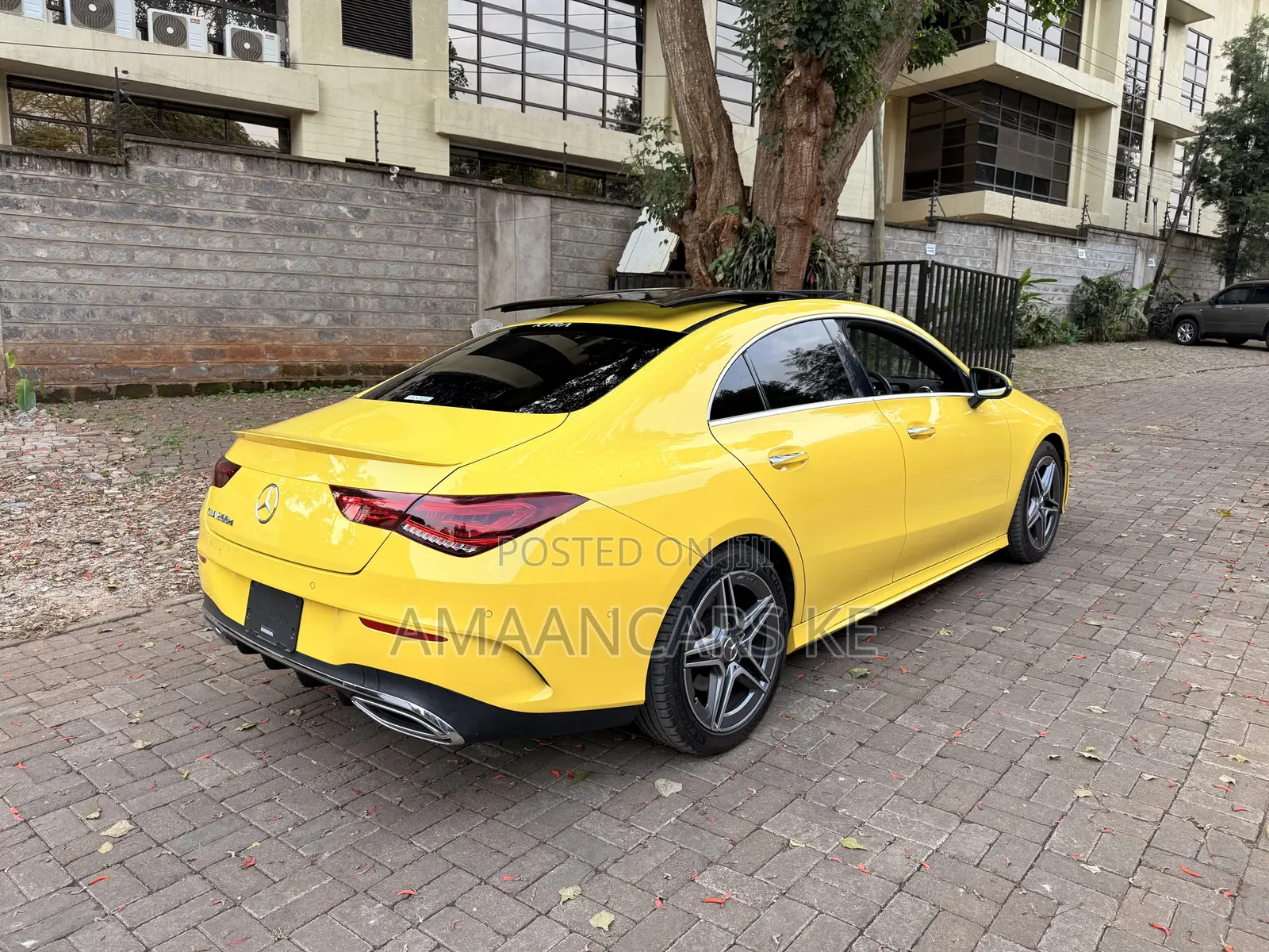 Mercedes-Benz CLA-Class CLA 220 d 4MATIC Sedan 2020 Yellow