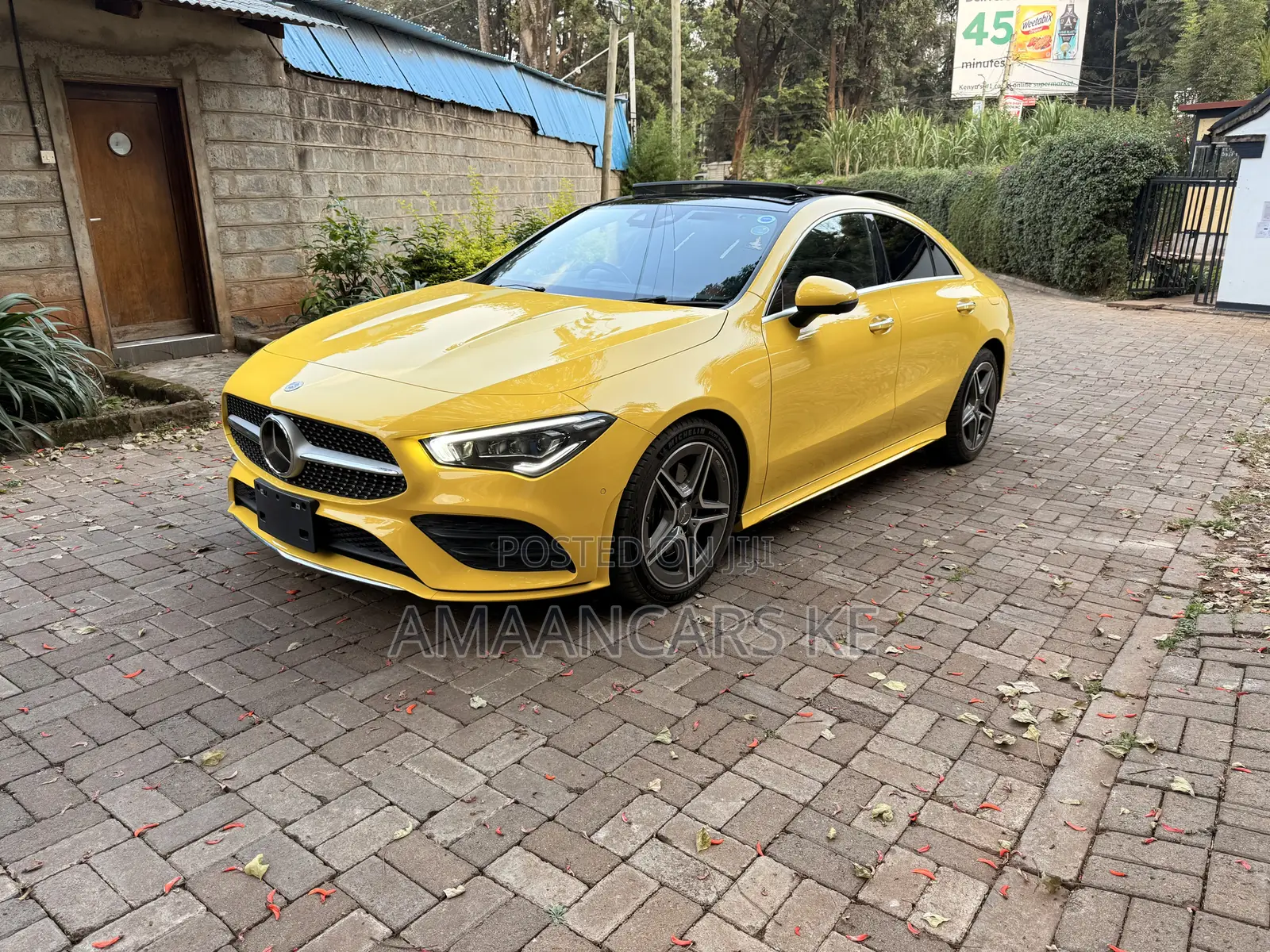 Mercedes-Benz CLA-Class CLA 220 d 4MATIC Sedan 2020 Yellow