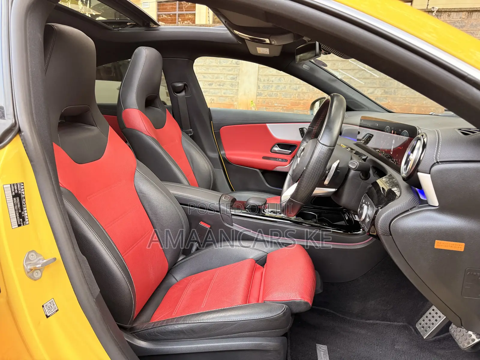 Mercedes-Benz CLA-Class CLA 220 d 4MATIC Sedan 2020 Yellow