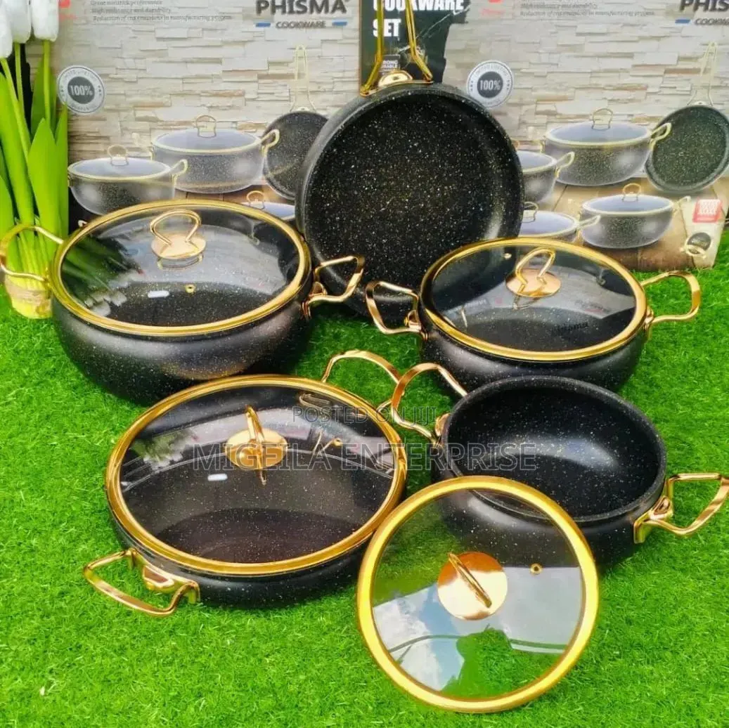 Ambarey Black Cookware Set
