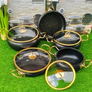 Ambarey Black Cookware Set