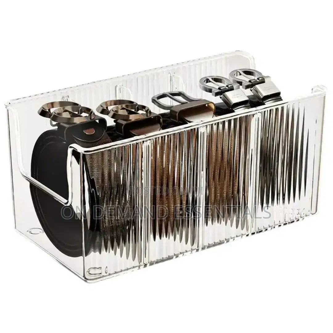 Space Saving Large Capacity Storage Container Removable Dividers