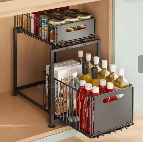 2-Tier Under-Sink or Cabinet Organizer