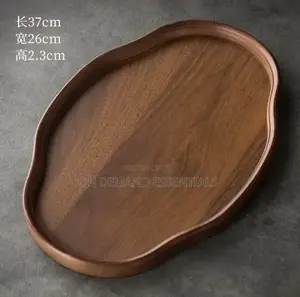 Wooden Decorative Serving Tray for Coffee Table
