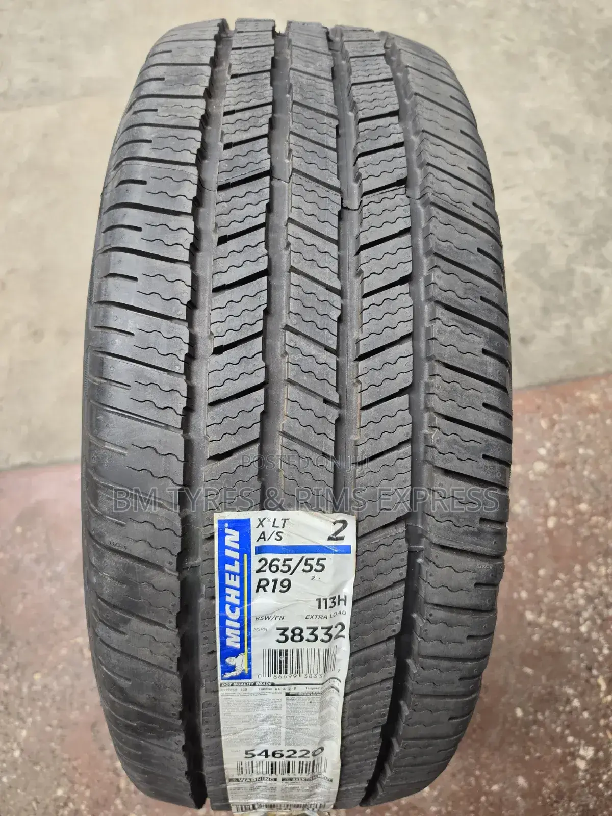 265 /55 R19 Michelin Tires (X Lt a/S 2)