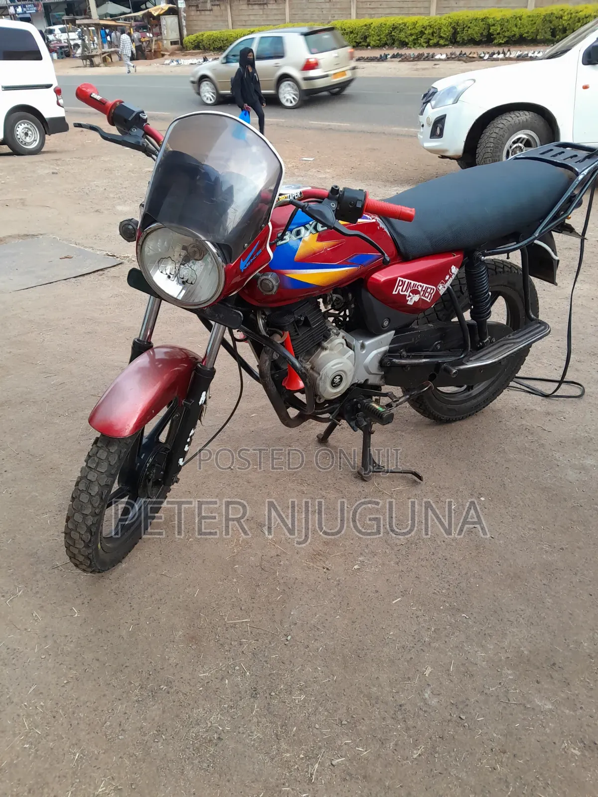 Bajaj Boxer 2019 Red