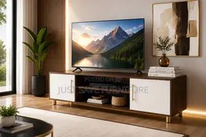 Chuku Modern Wooden TV Stand 4FT