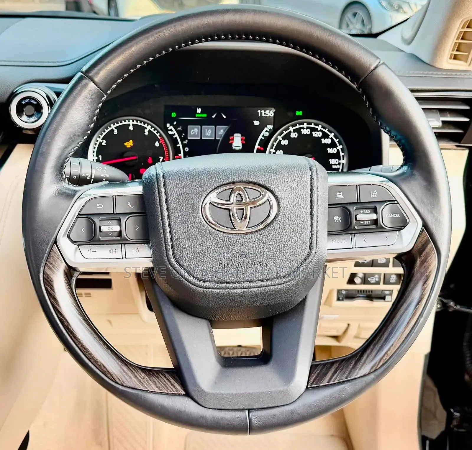 Toyota Land Cruiser LC300 2023 Matt Black